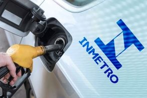 bomba combustivel tanque inmetro logo