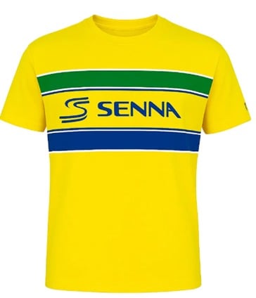 camisa amarela Senna
