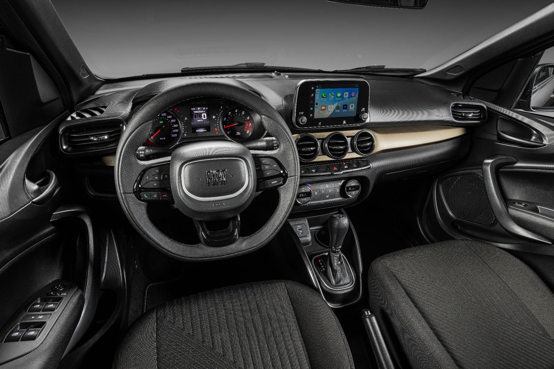 fiat cronos drive s design 2026 interior painel 2