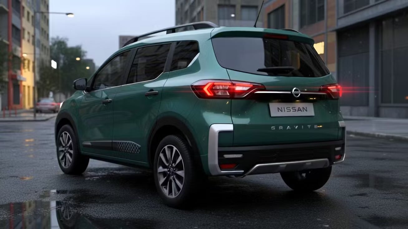 gravite exterior left rear three quarter