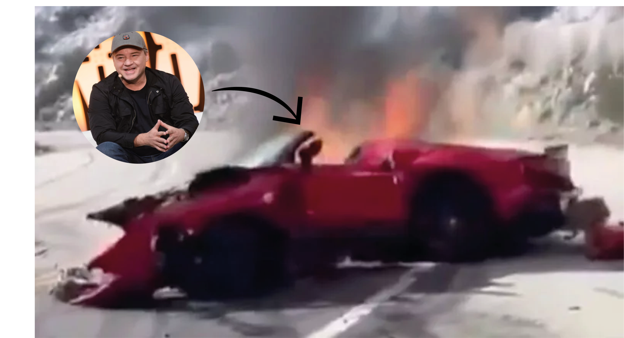Vídeo mostra acidente fatal de Ferrari que vitimou o pai de ‘Call of Duty’ nos EUA