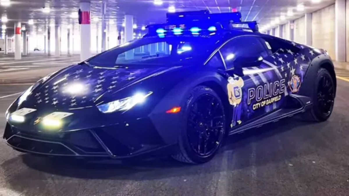 O segredo por trás da Lamborghini que a polícia dos EUA acaba de colocar nas ruas