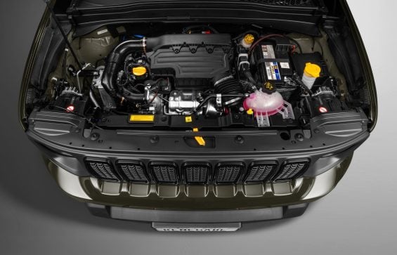 jeep renegade willys t270 4x4 cofre do motor