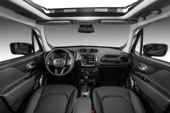 jeep renegade willys t270 4x4 interior painel