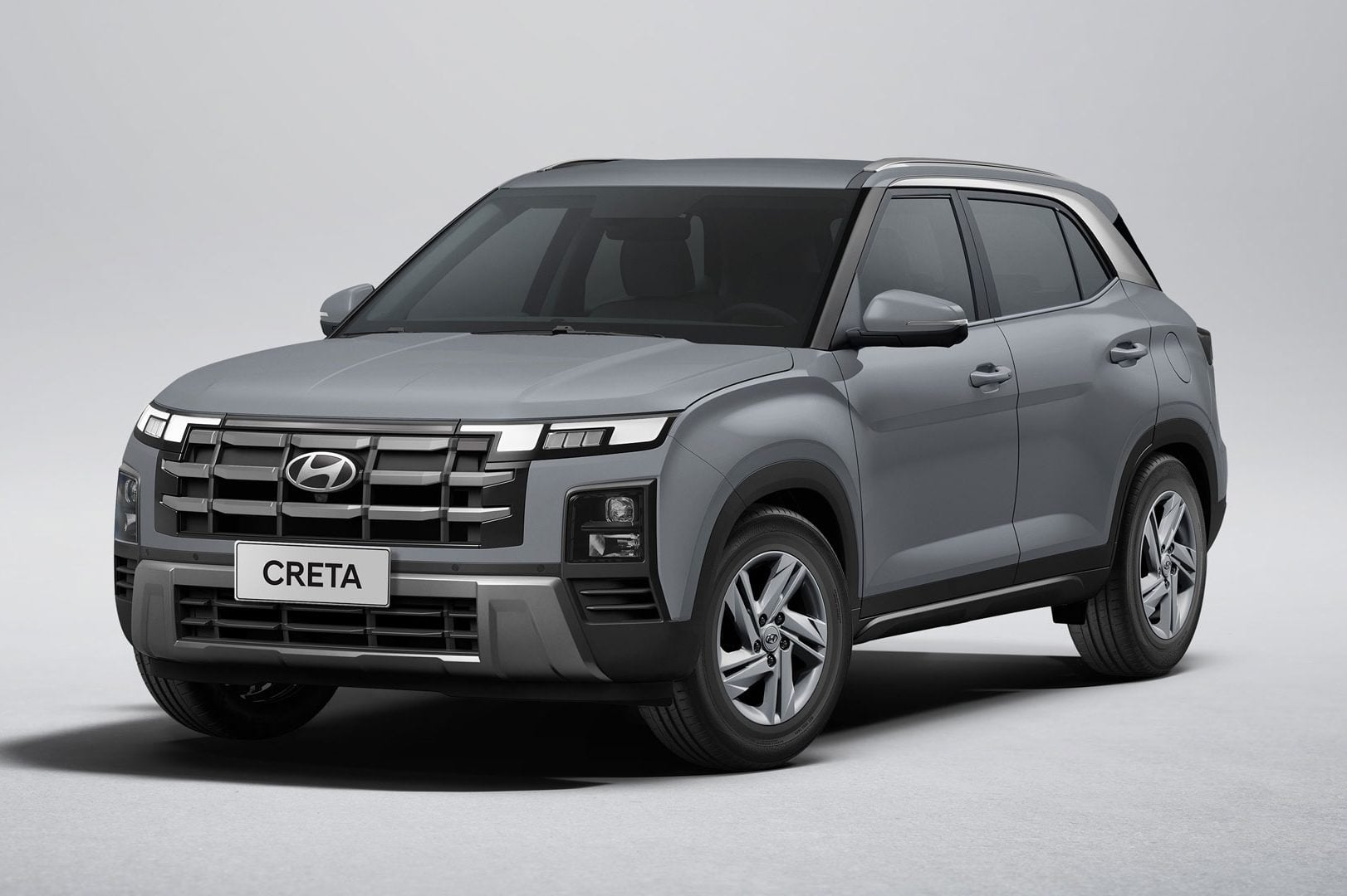 Hyundai Creta Comfort 2025 cinza frente
