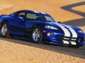 dodge viper gts 1996 frente parado