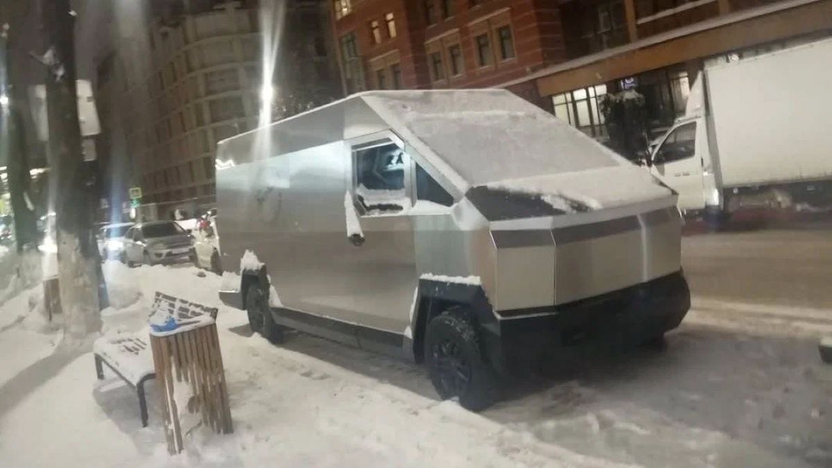 Van Russo Balt avistada em Perm na Russia