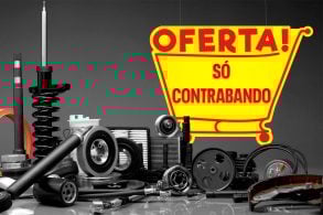 oferta pecas golpe, peças espalhadas , fraude , contrabando como placa de oferta