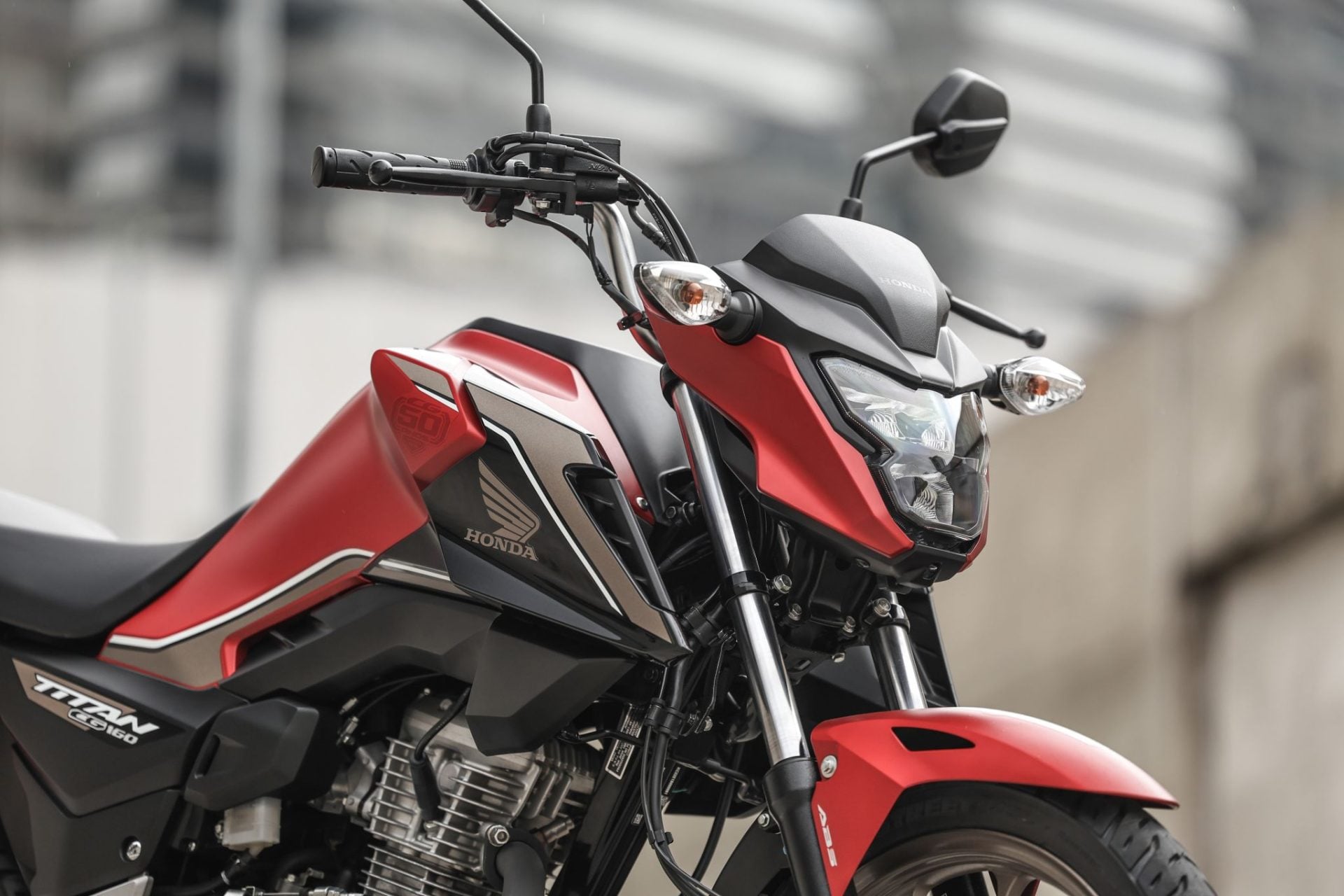 Honda CG 160 Special Edition frente