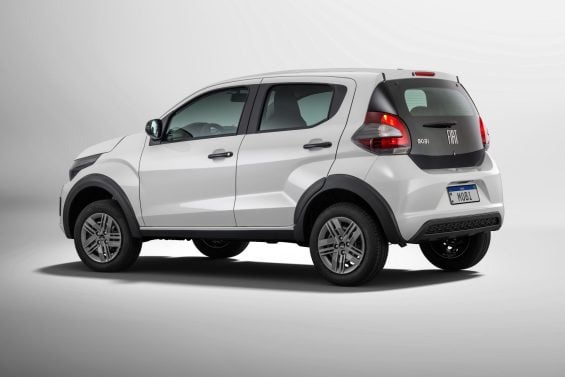 Fiat Mobi Like 2026 Branco Banchisa traseira