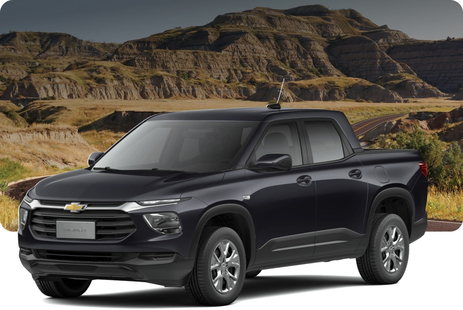 Chevrolet Montana MT Turbo 2026 preto frente