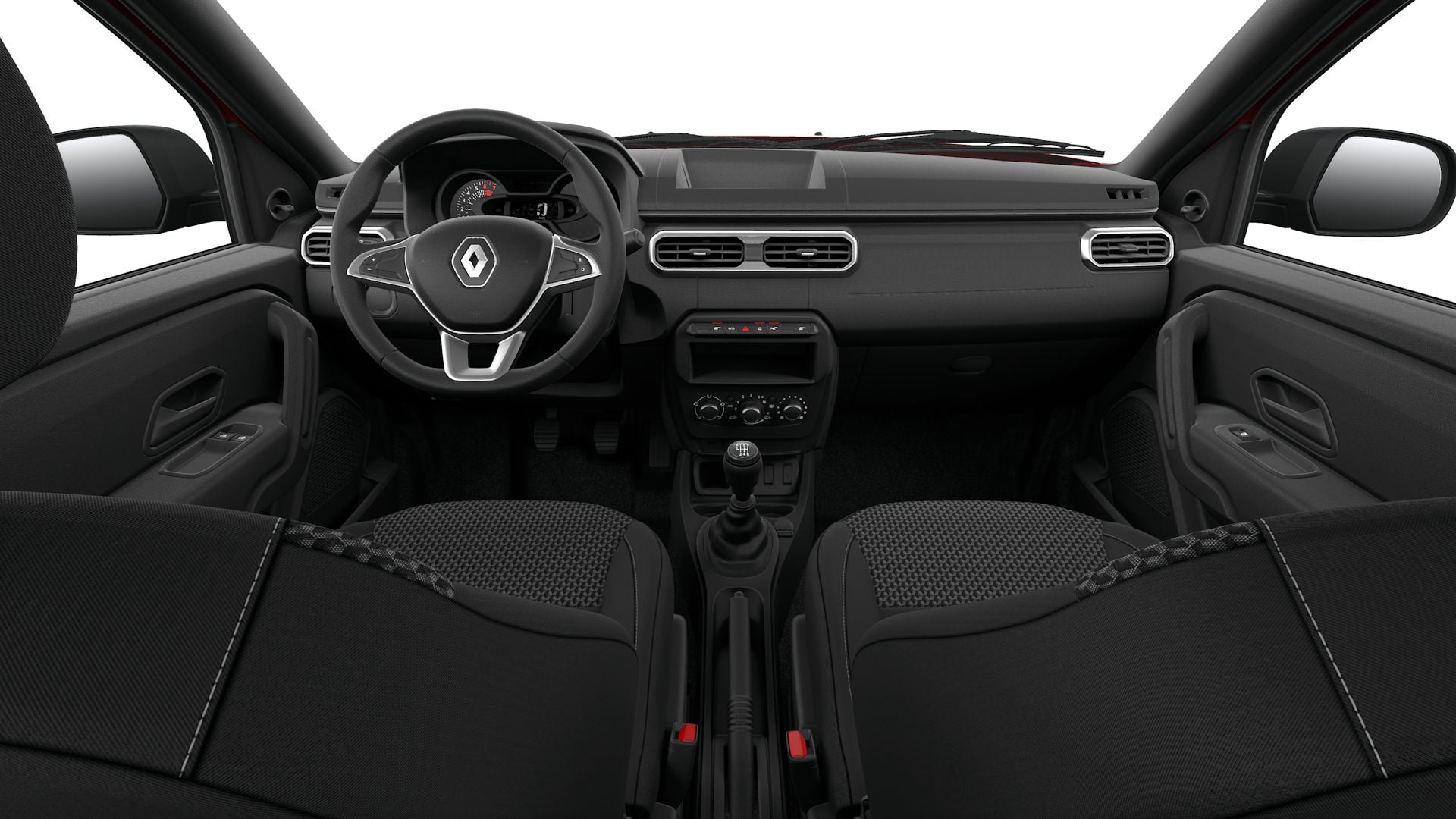 Renault Oroch Pro 2026 interior painel