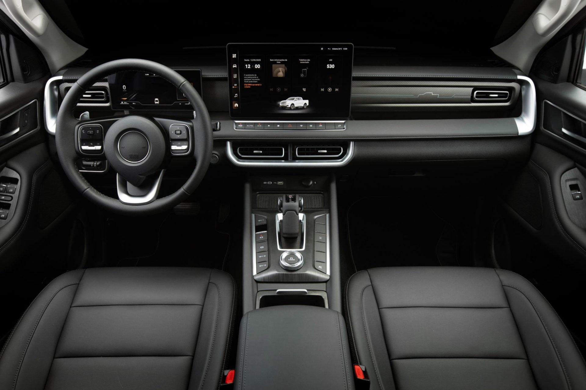 GWM Poer P30 Trail 2026 interior painel