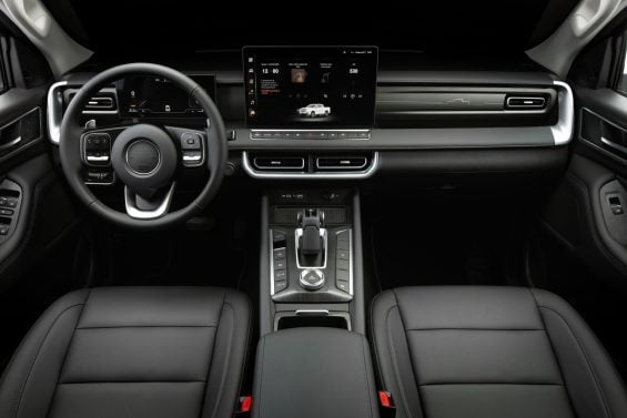 GWM Poer P30 Trail 2026 interior painel