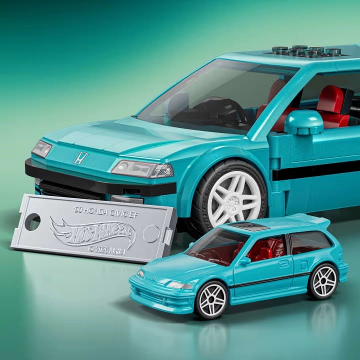 Civic EF da Mattel Brick Shop (3)