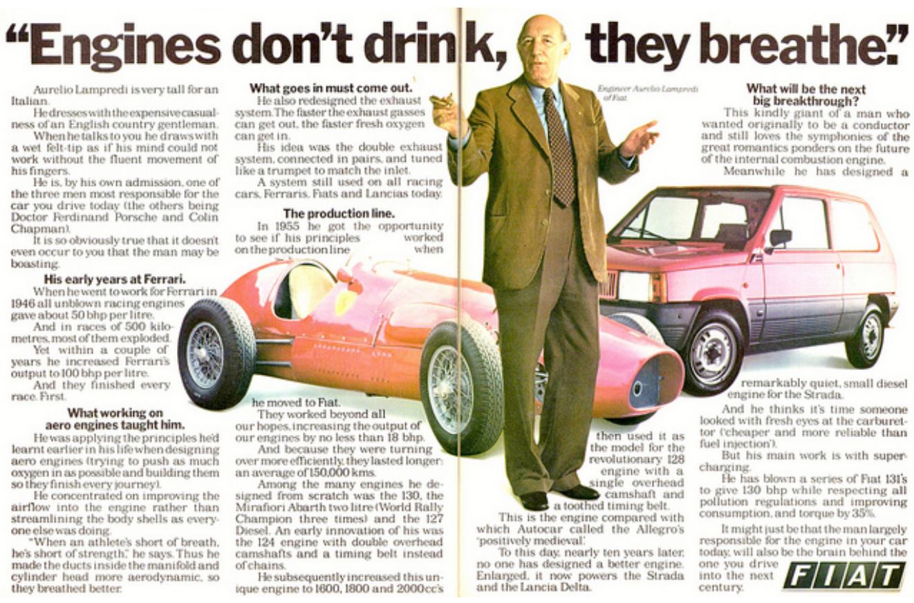 Propagana antiga fiat aurelio lampredi