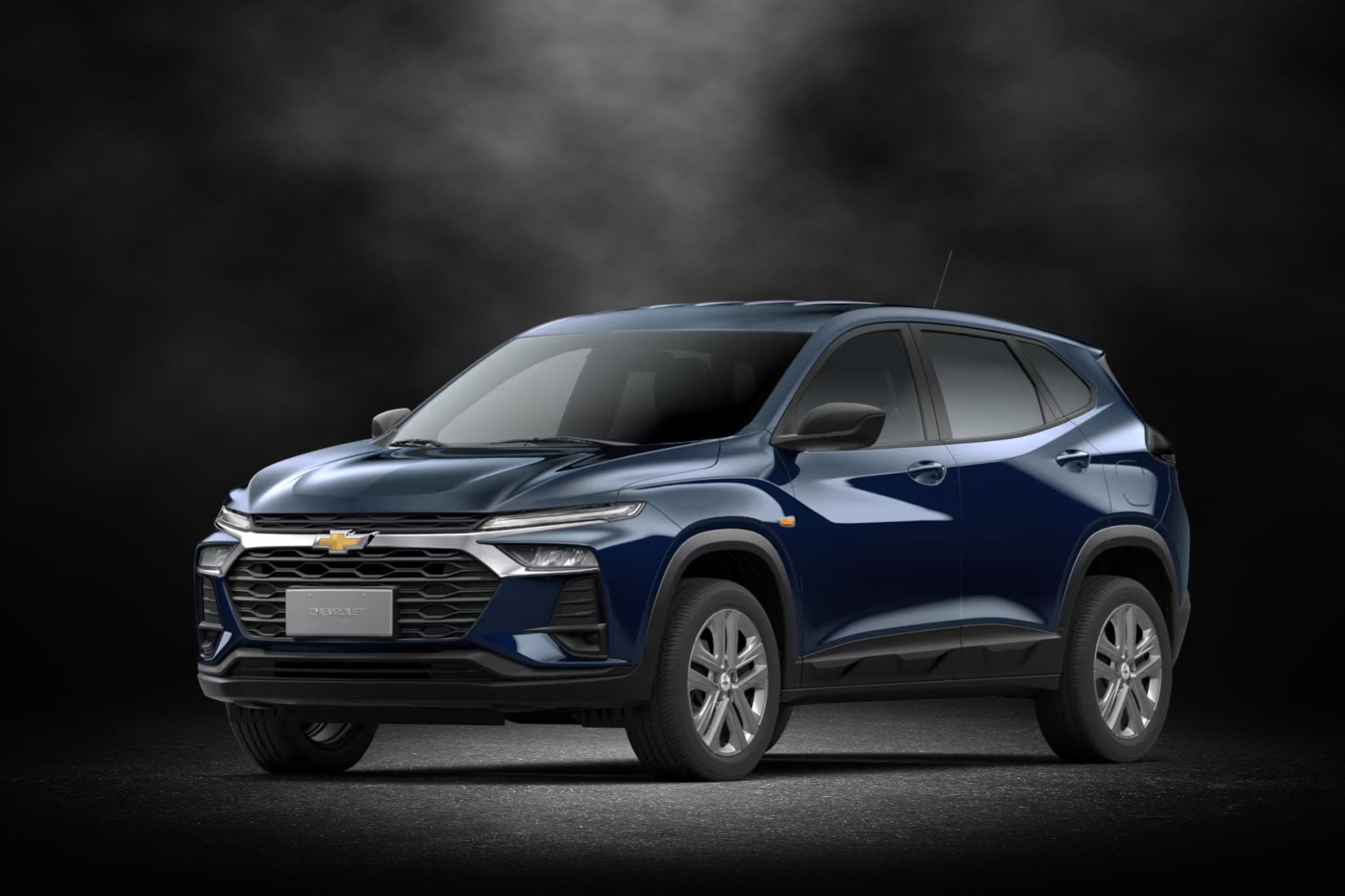 Cement,Floor,In,Dark,Room,With,Spot,Light ,Black,Background