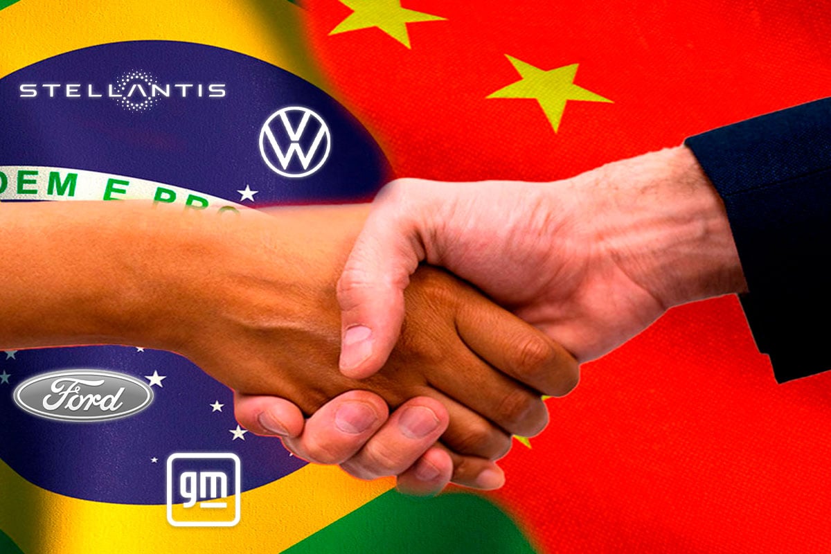 No brasil, VW fica atrás em parceria com chinesas