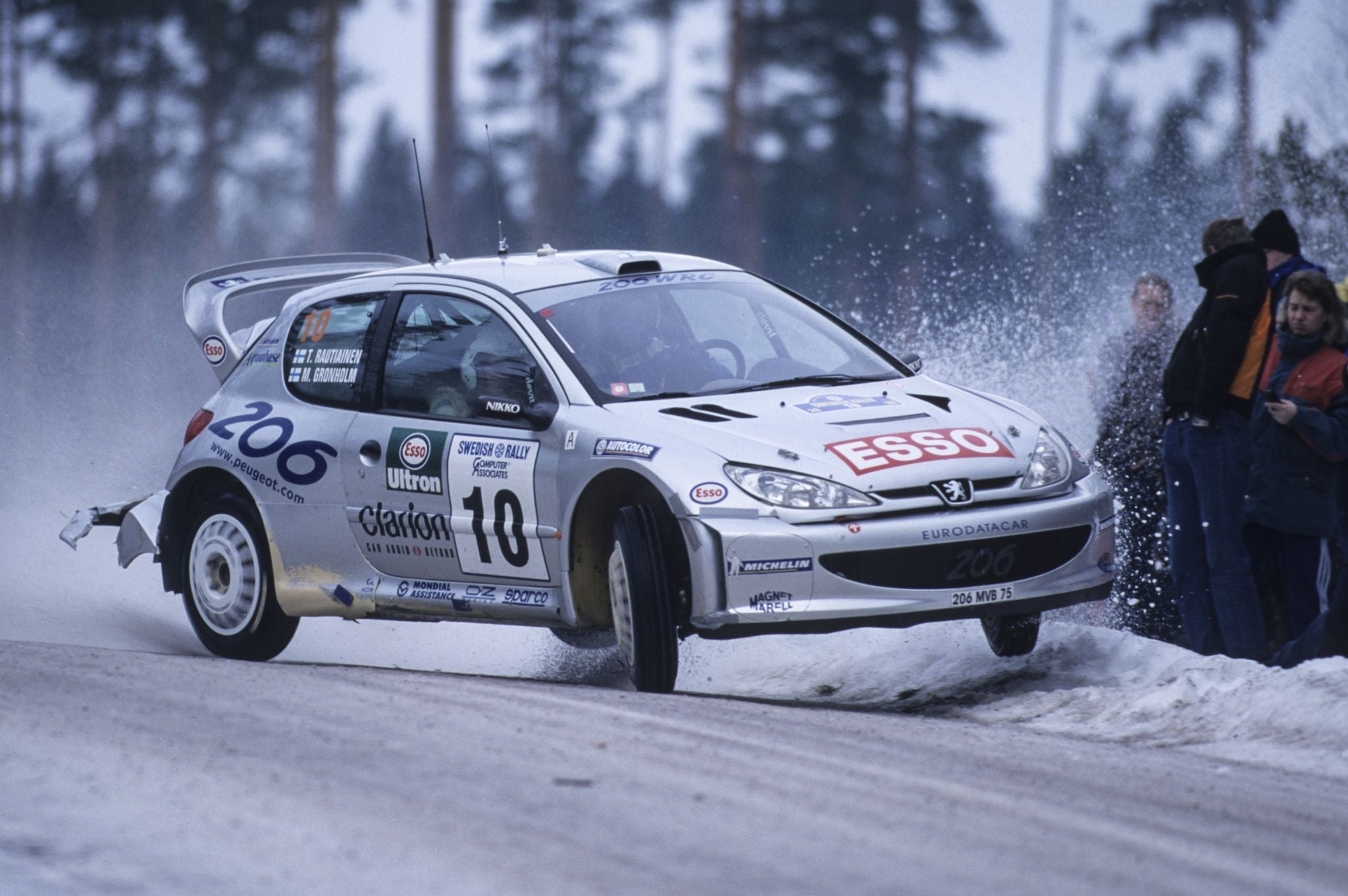 Peugeot 206 wrc Gronholm