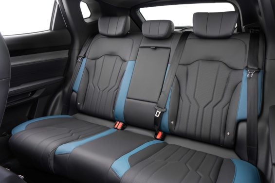 Jetour S06 interior banco traseiro