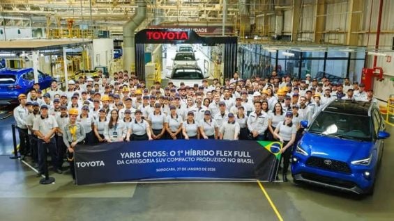 toyota inicia producao do yaris cross em sorocaba sp toyota inicia producao do yaris cross em sorocaba sp