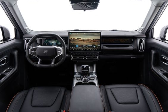 Jetour T1 2026 interior painel