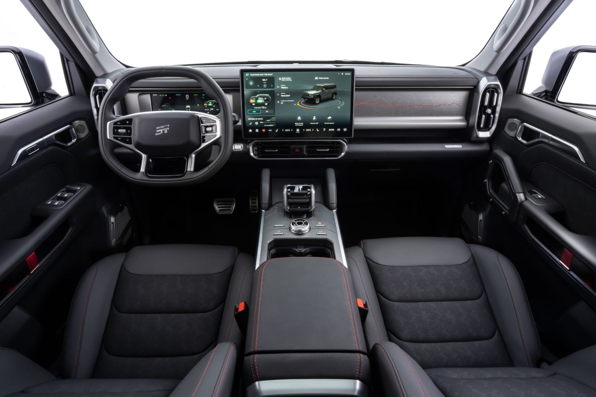 Jetour T2 2026 interior painel