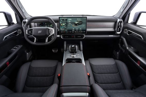 Jetour T2 2026 interior painel