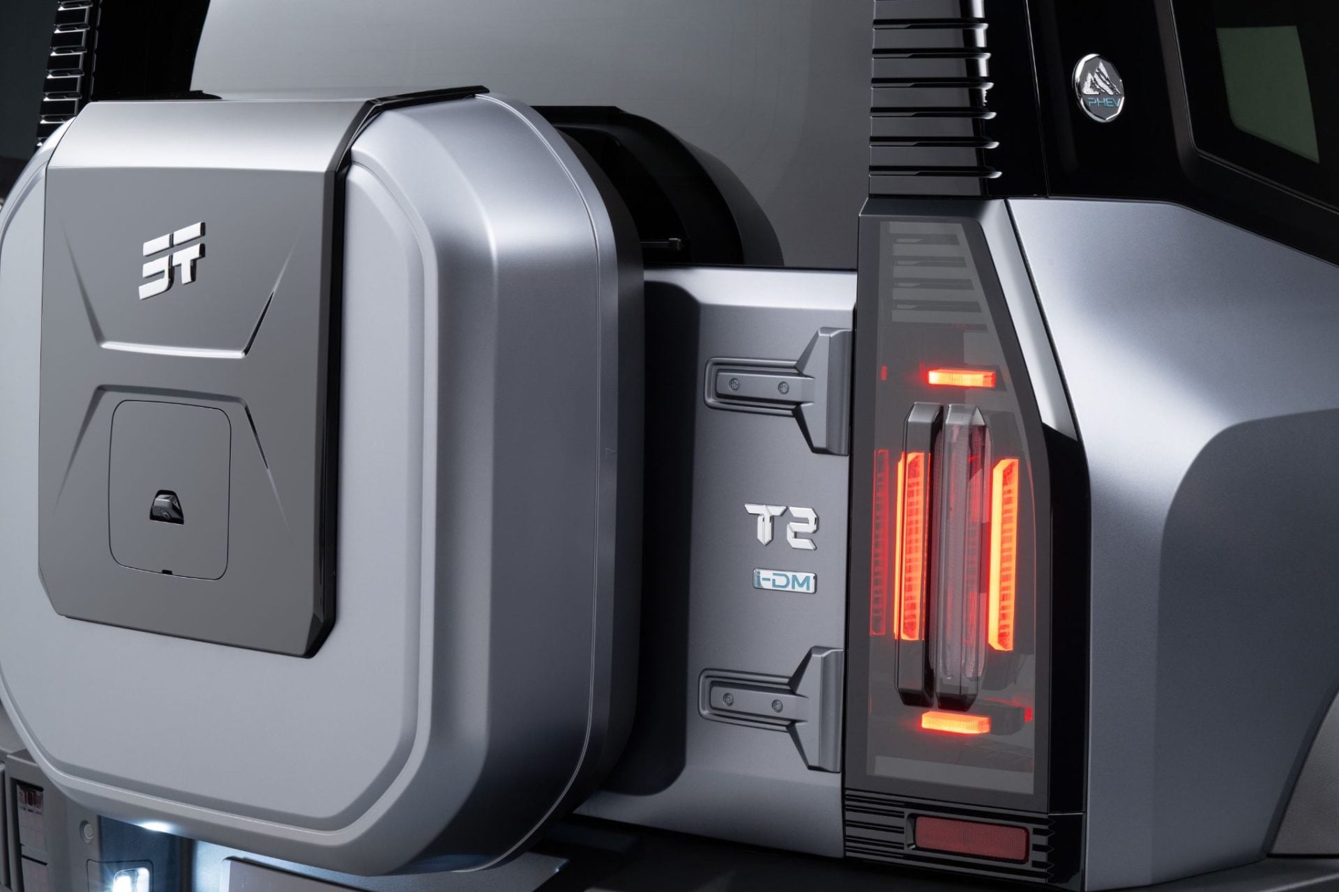 Jetour T2 2026 prata detalhe traseira