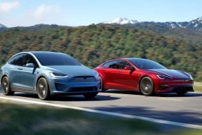 tesla model S e X