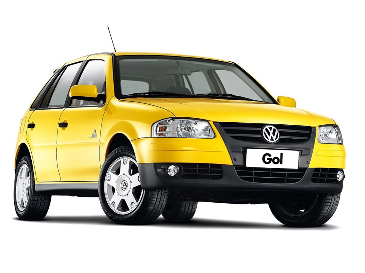 volkswagen gol copa 2006 amarelo frente