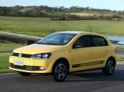 volkswagen gol selecao 2014 amarelo frente