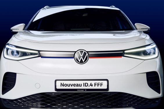 volkswagen id 4 edition limitee fff branco dianteira