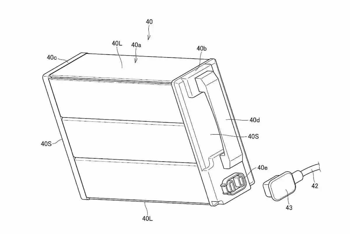 Patente Honda Motocicleta Eletrica para mercados emergentes 2