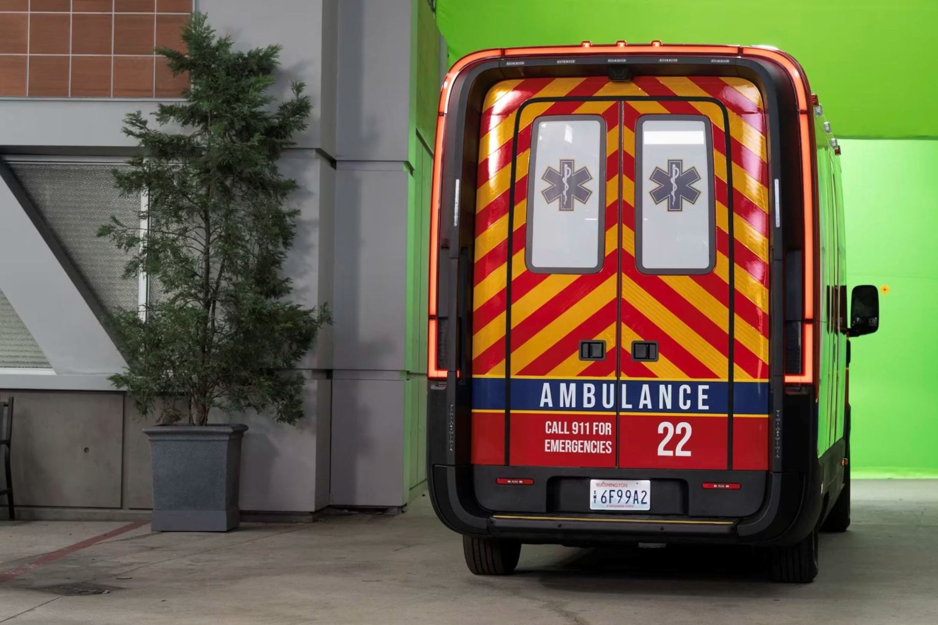 Rivian constroi ambulancia eletrica para o seriado greys anatomy 2