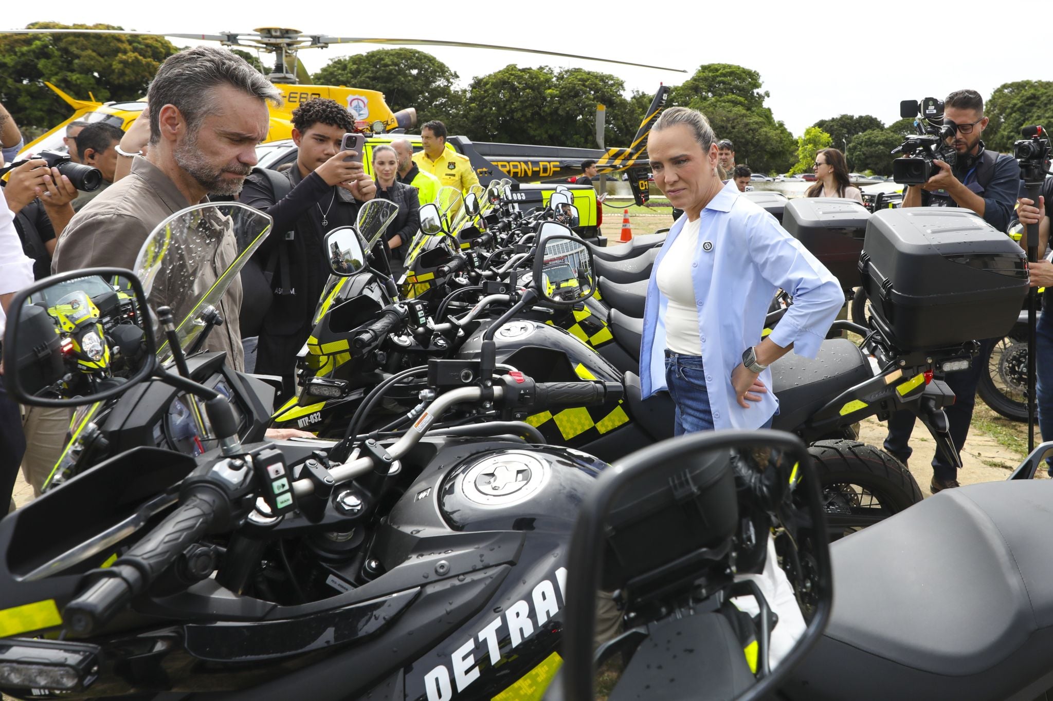Suzuki  entregou mais de 30 V Strom 650XT para patrulhamento do Detram DF (2)