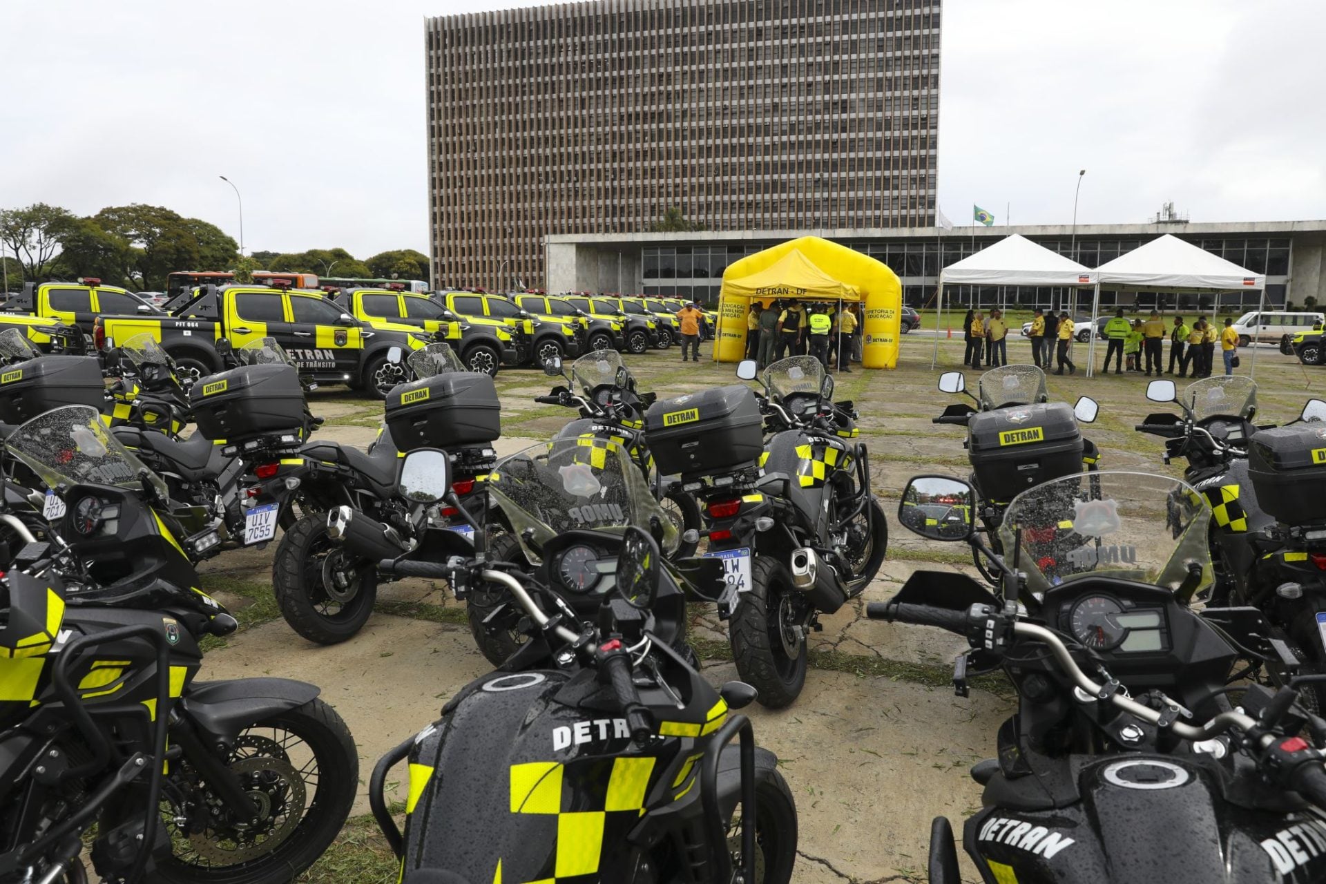 Suzuki  entregou mais de 30 V Strom 650XT para patrulhamento do Detram DF (3)