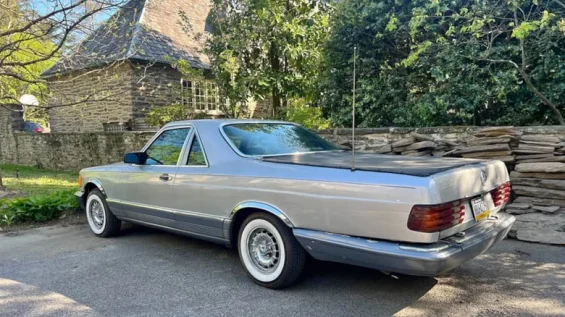 Um Classe S de 1981 foi transformado em picape de luxo 2