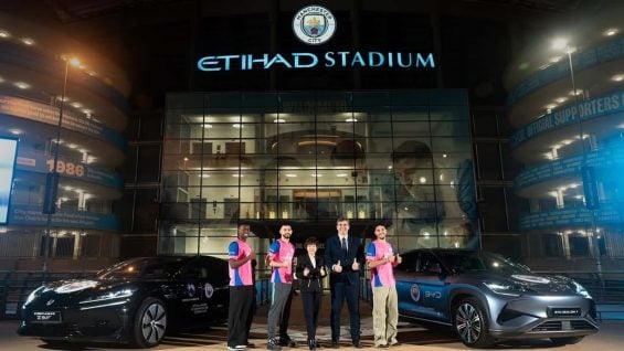 Byd substitui nissan e se torna patrocinadora oficial do manchester city (2)