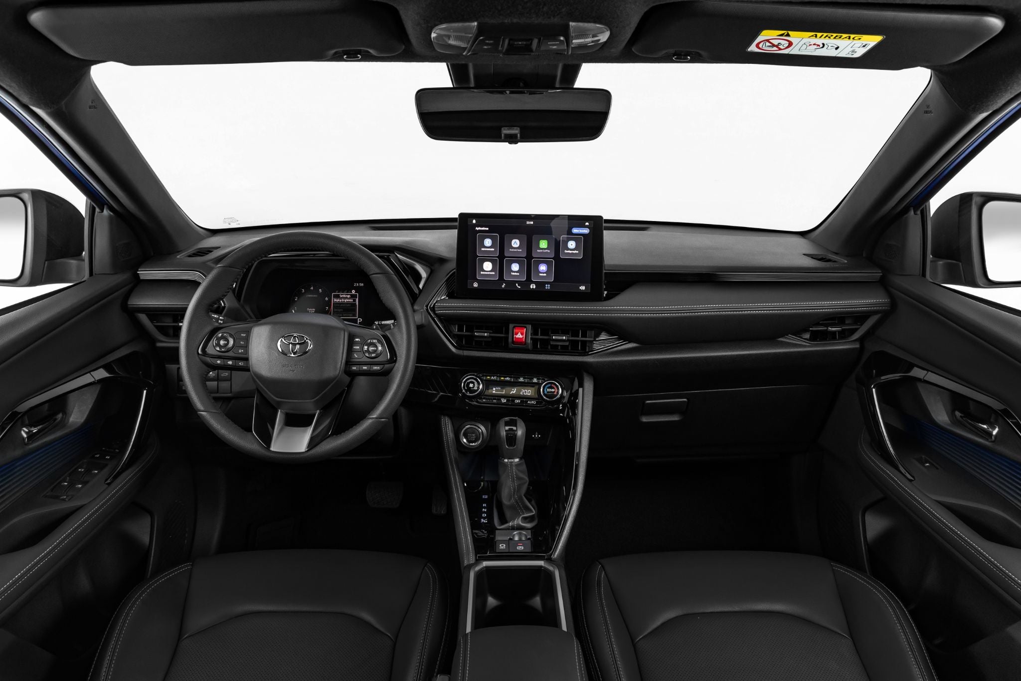 TOYOTA YARIS CROSS 2026 INTERIOR MOTOR PAINEL QUADRO DE INSTRUMENTOS (4)