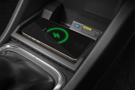 Nissan Gravite wireless phone charger
