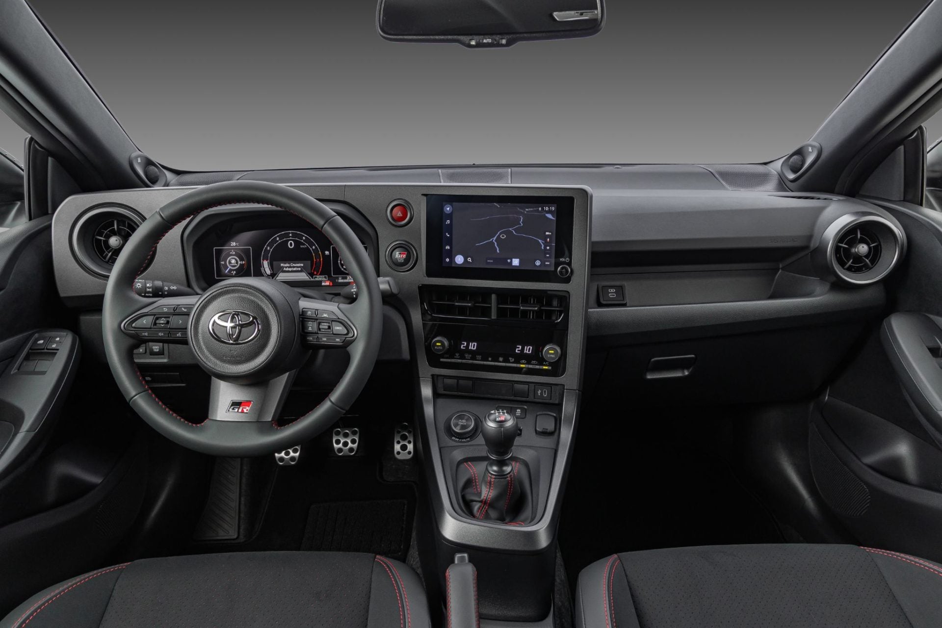 Toyota GR Yaris 2026 interior painel