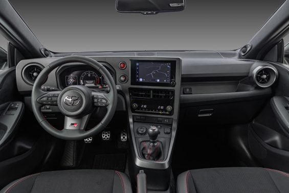 Toyota GR Yaris 2026 interior painel