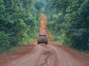 Jacareacanga,,Para,,Brazil, ,May,18,,2021:,Car,Traveling,On