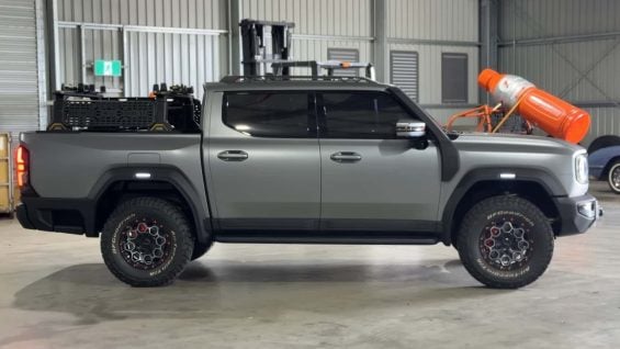 Chery revela conceito kp31, picape híbrida plug-in a diesel que mira o mercado brasileiro 3