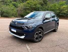 CITROEN AIRCROSS SHINE 2026 AZUL FRENTE LATERAL TRASEIRA (1)