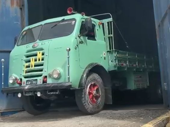 caminhão FNM o agente secreto foto João Lucas