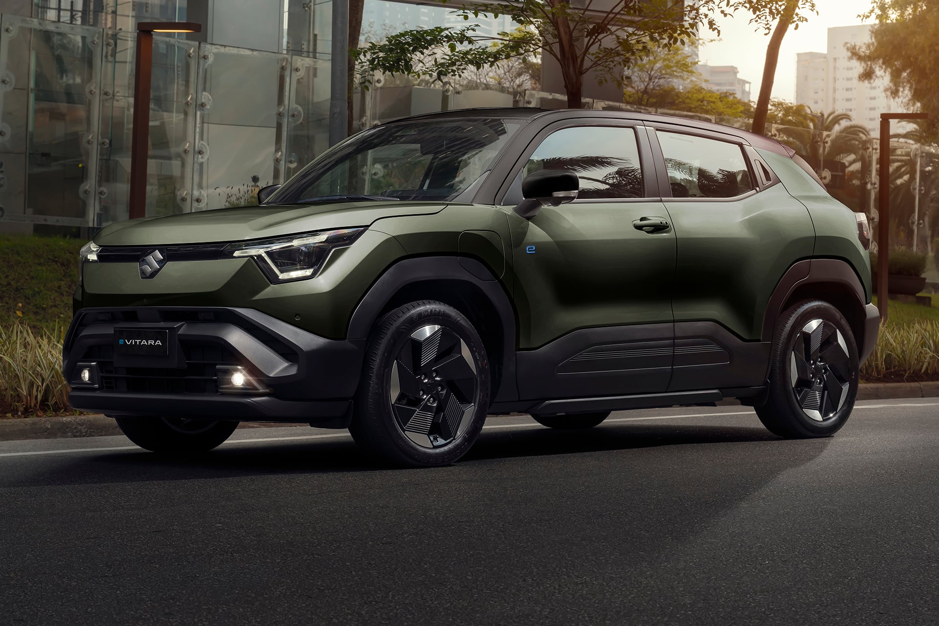 Suzuki E Vitara 2026 Verde Brisa frente parado (2)