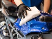 limpeza tanque de moto