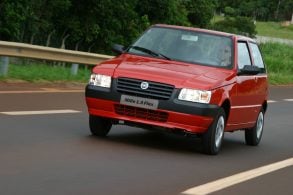 fiat mille fire 1 0 vermelho frente